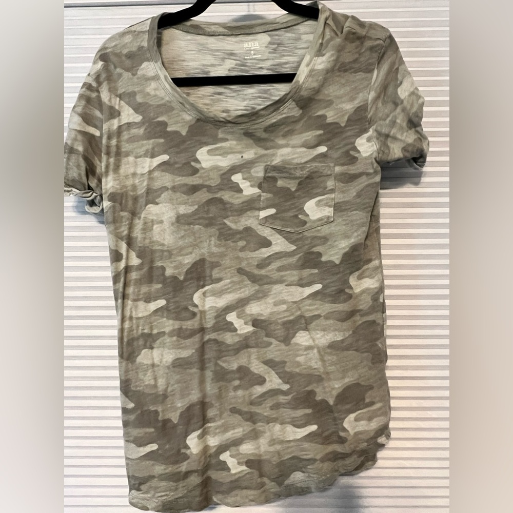 A.N.A Size Small Camouflaged Top